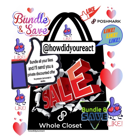 Like, Bundle & Save Sale - Whole Closet - Picture 1 of 1